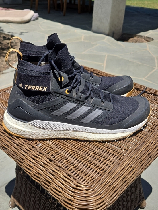 adidas Other - adidas Terrex Black and Tan Mid-Top Trail Sneakers